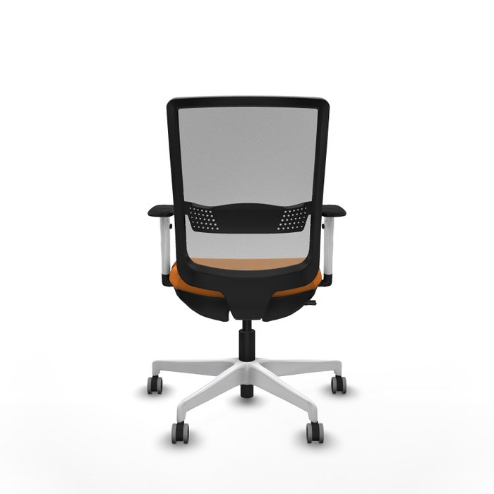 PIQUERAS Y CRESPO Silla de oficina Haches Naranja y Gris PIQUERAS Y CRESPO Silla de oficina Haches Naranja y Gris