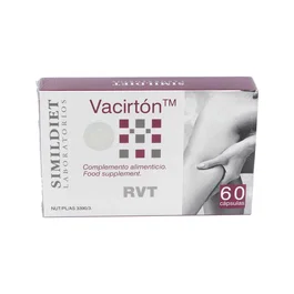 Simildiet Vacirton 60 Cápsulas - Complemento para la Circulación Sanguínea, Alivia Pesadez y Cansancio en Piernas