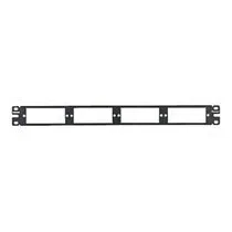 Panduit CFAPPBL1 Panel de Parcheo Negro, 24 Puertos, Dimensiones: 482.6 x 43.7 x 11.2 mm