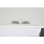 DKD Home Decor Aparador de Mango y Metal Blanco