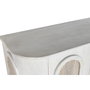DKD Home Decor Aparador de Mango y Metal Blanco