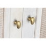 DKD Home Decor Aparador de Mango y Metal Blanco