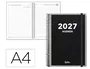 Liderpapel Agenda de oficina 2027 A4 día página espiral bilingüe