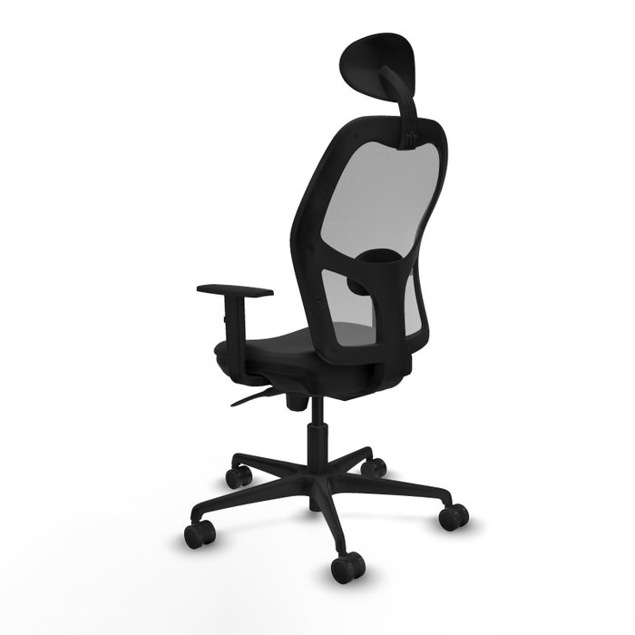PIQUERAS Y CRESPO Silla de oficina Jorquera Sincro Negro/Gris
