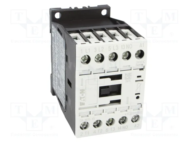 Eaton DILM15-10 24VDC 290073 Contactor de protección 3p+1S 7,5kW 400V AC3 DC