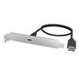 ICY BOX Adaptador USB Type-E a USB-C IB-AC553 de 20 Gbit/s