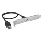 ICY BOX Adaptador USB Type-E a USB-C IB-AC553 de 20 Gbit/s