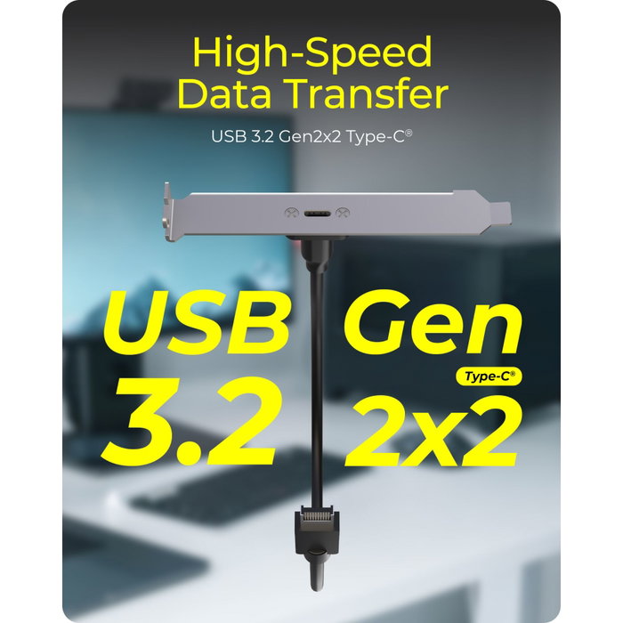 ICY BOX Adaptador USB Type-E a USB-C IB-AC553 de 20 Gbit/s