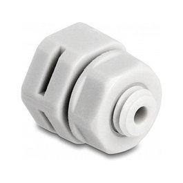 DeLOCK Tapón de Ventilación M6 Gris (2 piezas)