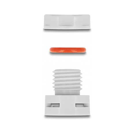 DeLOCK Tapón de Ventilación M6 Gris (2 piezas) DeLOCK Tapón de Ventilación M6 Gris (2 piezas)