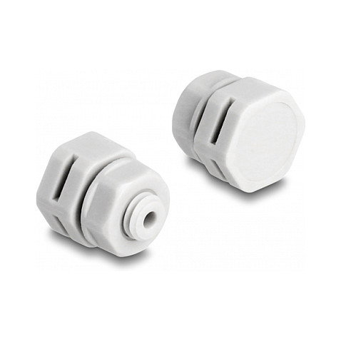DeLOCK Tapón de Ventilación M6 Gris (2 piezas) DeLOCK Tapón de Ventilación M6 Gris (2 piezas)