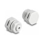 DeLOCK Tapón de Ventilación M6 Gris (2 piezas)