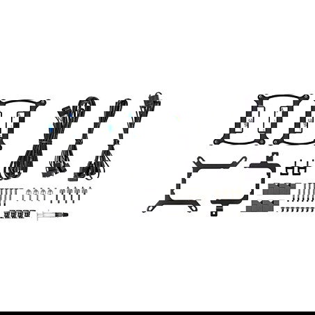 Thermaltake TH280 V2 Ultra ARGB Sync Refrigeración Líquida CPU Todo en Uno 14cm Ventilador LCD Negro
