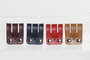 DKD Home Decor Organizador Camel Negro 1 x 6 x 3 cm (4 Unidades)
