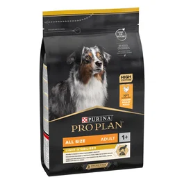 Purina Pro Plan Adulto Canino Light Esterilizado 3 kg - Alimento Completo para Perros con Soporte Muscular