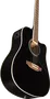 Eko Guitarra Acústica Dreadnought Ranger 6 A/E Cutaway Negra Electroacústica