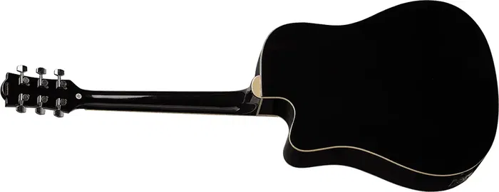 Eko Guitarra Acústica Dreadnought Ranger 6 A/E Cutaway Negra Electroacústica
