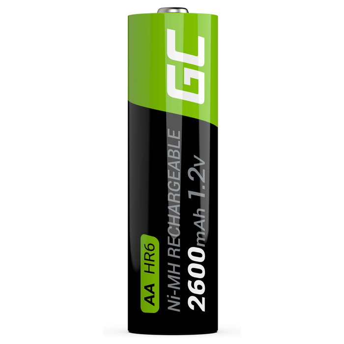 Green Cell GR01 Batería recargable AA 2600mAh (Pack de 4) Green Cell GR01 Batería recargable AA 2600mAh (Pack de 4)