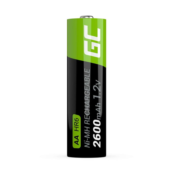 Green Cell GR01 Batería Recargable AA 2600mAh (Pack de 4) Green Cell GR01 Batería Recargable AA 2600mAh (Pack de 4)