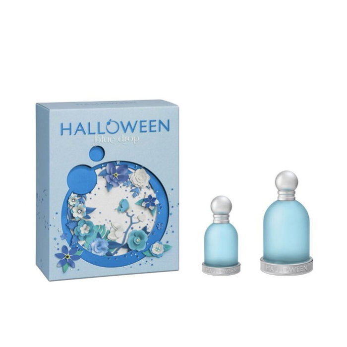 Halloween Blue Drop Estuche Regalo Mujer Eau de Toilette Vaporizador 100ml y 30ml - Perfume Floral Fresco