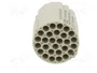 HARTING Conector industrial redondo ICC20 27 pines hembra recto
