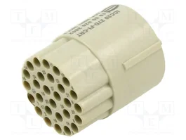 HARTING Conector industrial redondo ICC20 27 pines hembra recto