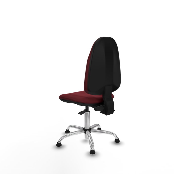 PIQUERAS Y CRESPO Silla de oficina Algarra Granate con mecanismo Asincro PIQUERAS Y CRESPO Silla de oficina Algarra Granate con mecanismo Asincro