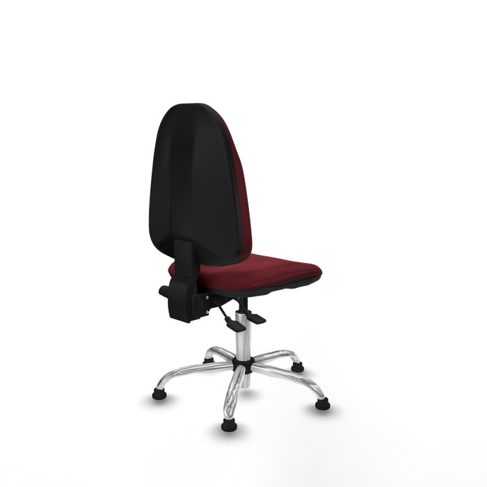 PIQUERAS Y CRESPO Silla de oficina Algarra Granate con mecanismo Asincro PIQUERAS Y CRESPO Silla de oficina Algarra Granate con mecanismo Asincro