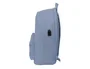 Safta Mochila Doble para Portátil 15,6 Pulgadas con USB Basics