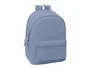 Safta Mochila Doble para Portátil 15,6 Pulgadas con USB Basics