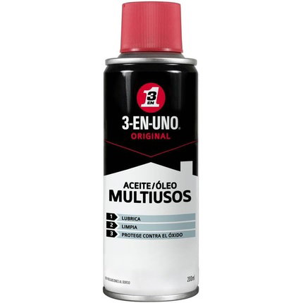 3En1 Aceite Lubricante Multiusos Spray 200 ml
