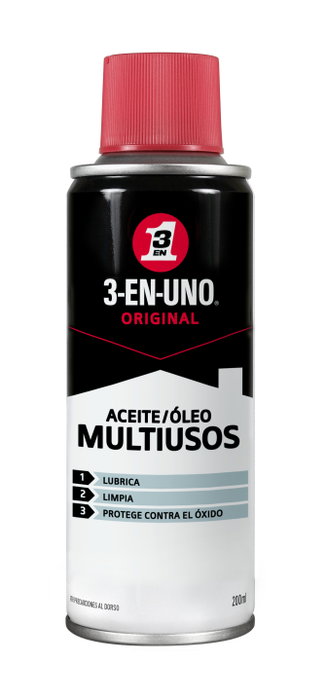 3En1 Aceite Lubricante Multiusos Spray 200 ml 3En1 Aceite Lubricante Multiusos Spray 200 ml