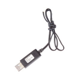 Carrera 370600057 Cable USB 1A para Baterías LiFePo4 3,2V Fuente de Alimentación Cargador Negro
