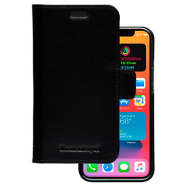 Dbramante1928 Lynge Funda Cartera para iPhone 12 Mini 5.4" Negro