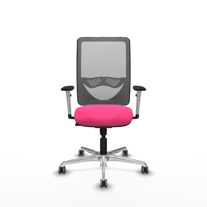 PIQUERAS Y CRESPO Silla de oficina Zulema Rosa y Gris PIQUERAS Y CRESPO Silla de oficina Zulema Rosa y Gris