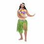 My Other Me Disfraz Aloha con Tocado, Collar, Body con Relleno y Falda