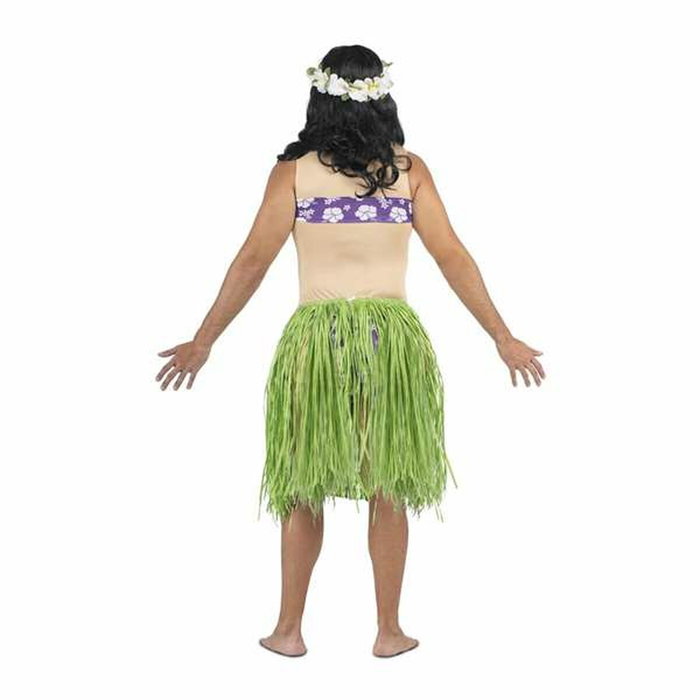 My Other Me Disfraz Aloha con Tocado, Collar, Body con Relleno y Falda
