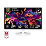MSI Monitor MPG 321URXW QD-OLED 32 pulgadas UHD 240 Hz Panel QD-OLED 0.03 ms Altura Ajustable para Gaming