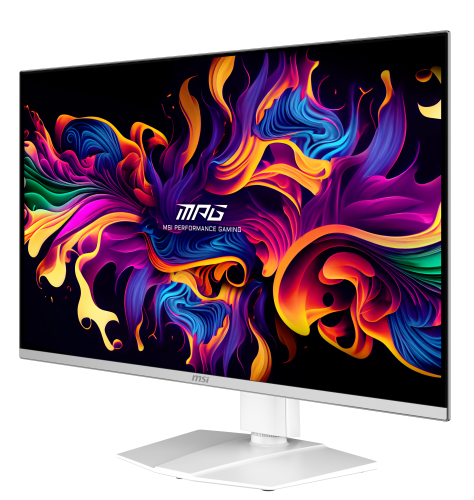 MSI MPG 321URXW QD-OLED Monitor Gaming 31.5 pulg 4K UHD 240 Hz Blanco