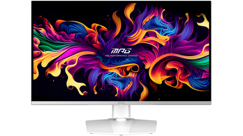 MSI MPG 321URXW QD-OLED Monitor Gaming 31.5 pulg 4K UHD 240 Hz Blanco