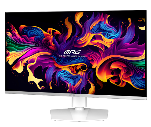 MSI MPG 321URXW QD-OLED Monitor Gaming 31.5 pulg 4K UHD 240 Hz Blanco