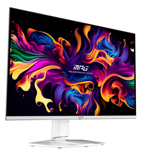 MSI MPG 321URXW QD-OLED Monitor Gaming 31.5 pulg 4K UHD 240 Hz Blanco