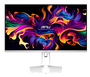 MSI MPG 321URXW QD-OLED Monitor Gaming 31.5 pulg 4K UHD 240 Hz Blanco