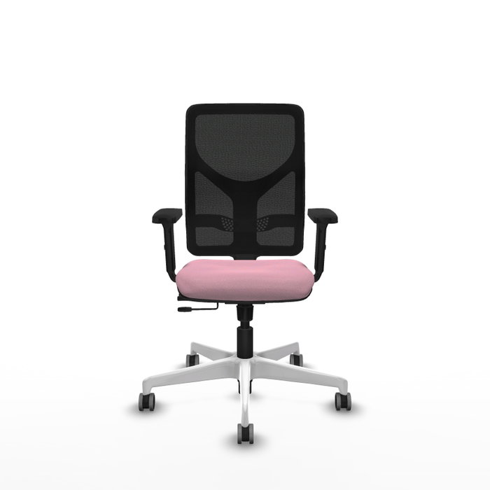 PIQUERAS Y CRESPO Silla de oficina Motilla con mecanismo Sincro/Traslack Rosa y Negro PIQUERAS Y CRESPO Silla de oficina Motilla con mecanismo Sincro/Traslack Rosa y Negro