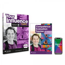 MACMILLAN YOUR INFLUENCE TODAY A2+ Workbook, Competence Evaluation Tracker y Student's App