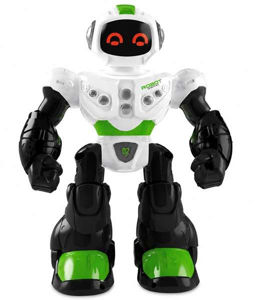 Jugatoys Robot Electrónico Naranja con Luces y Sonidos