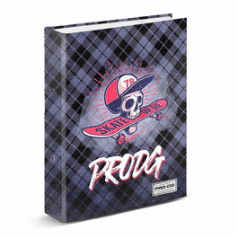 Pro-Dg Carpeta 4 Anillas Skull PRO-DG Gris DIN A4