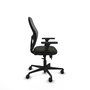 PIQUERAS Y CRESPO Silla de oficina Jorquera con mecanismo Sincro/Traslack, brazos 3D y lumbar regulable