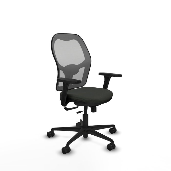 PIQUERAS Y CRESPO Silla de oficina Jorquera con mecanismo Sincro/Traslack, brazos 3D y lumbar regulable PIQUERAS Y CRESPO Silla de oficina Jorquera con mecanismo Sincro/Traslack, brazos 3D y lumbar regulable