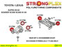 StrongFlex Soporte Diferencial Trasero Silentblock 211796B Trasero con Alta Flexibilidad y Resistencia a la Abrasión